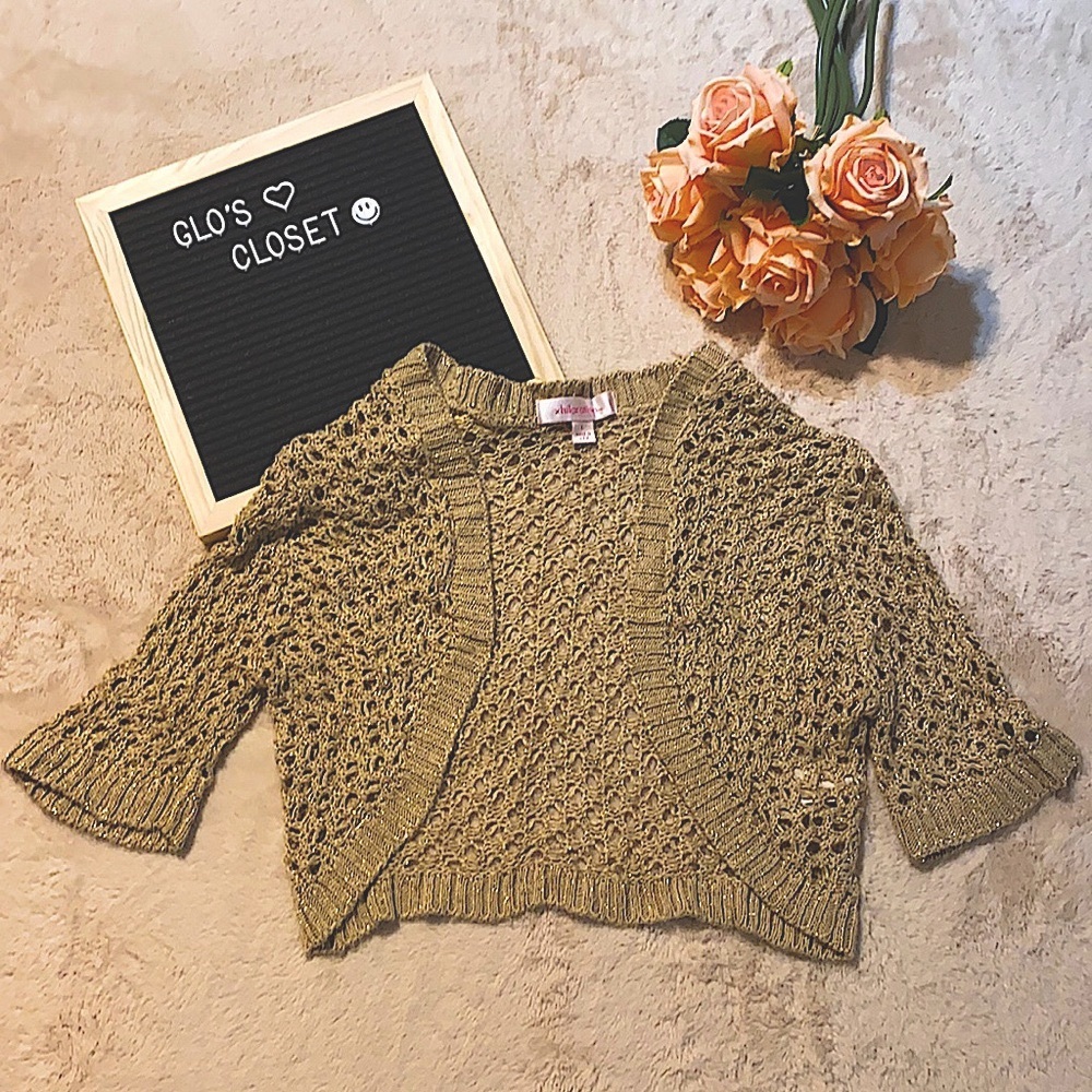 ✨ Gold Freckled Shrug ✨